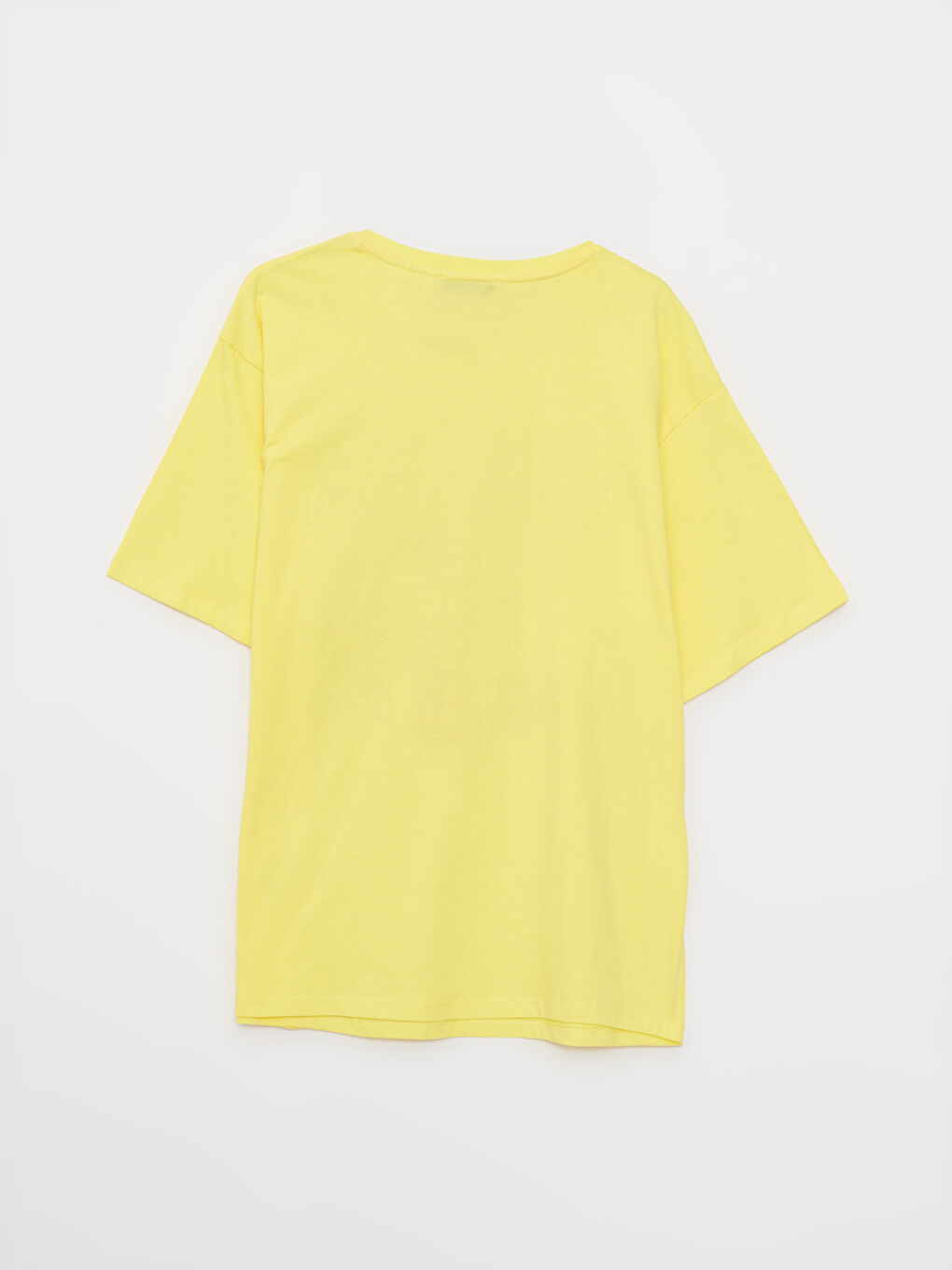 Crew Neck Flintstones Printed Short Sleeve Cotton Women's T-Shirt-6