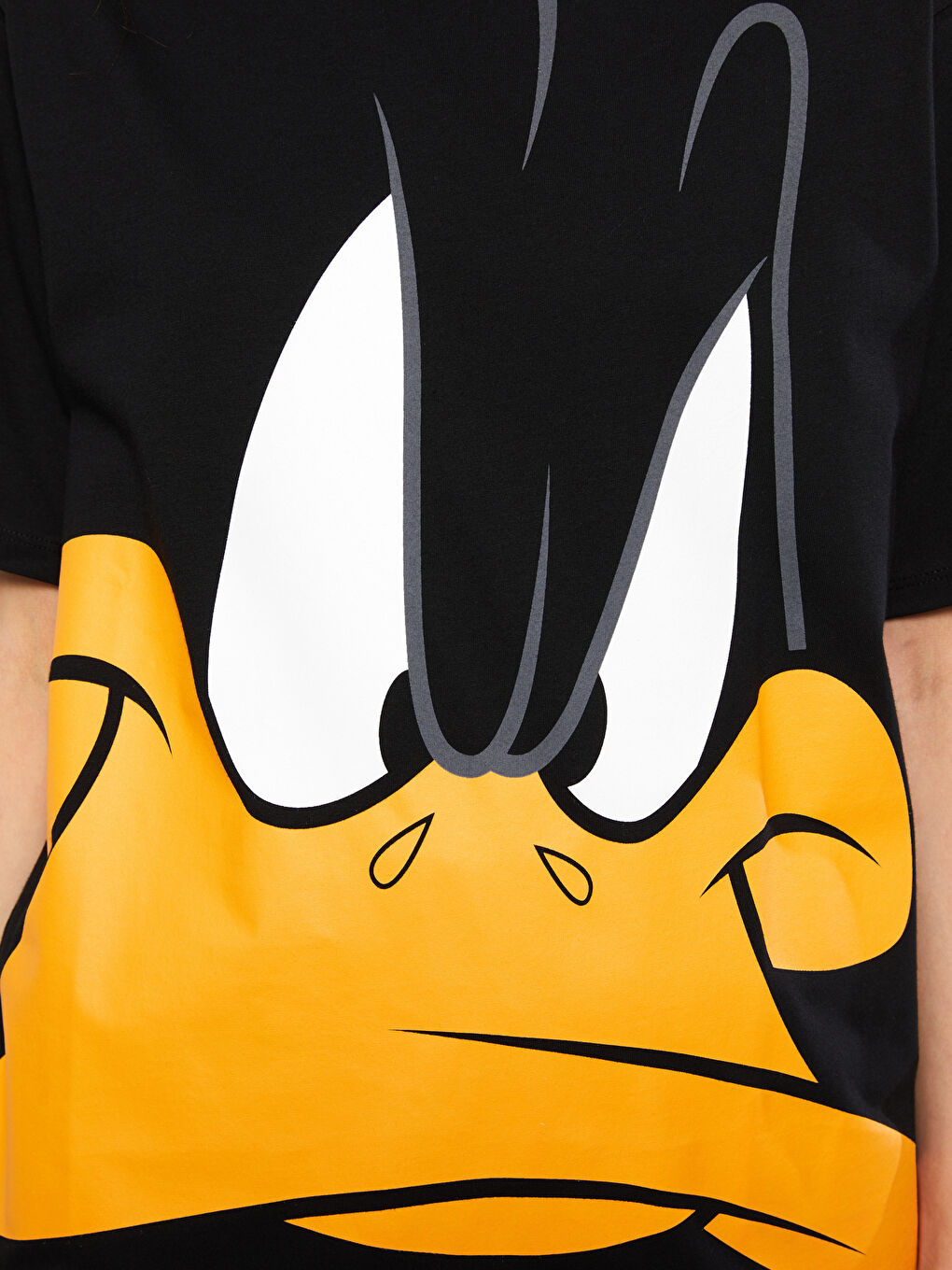 LCW Vision Crew Neck Daffy Duck Printed Women's T-Shirt -S2L021Z8-RQN