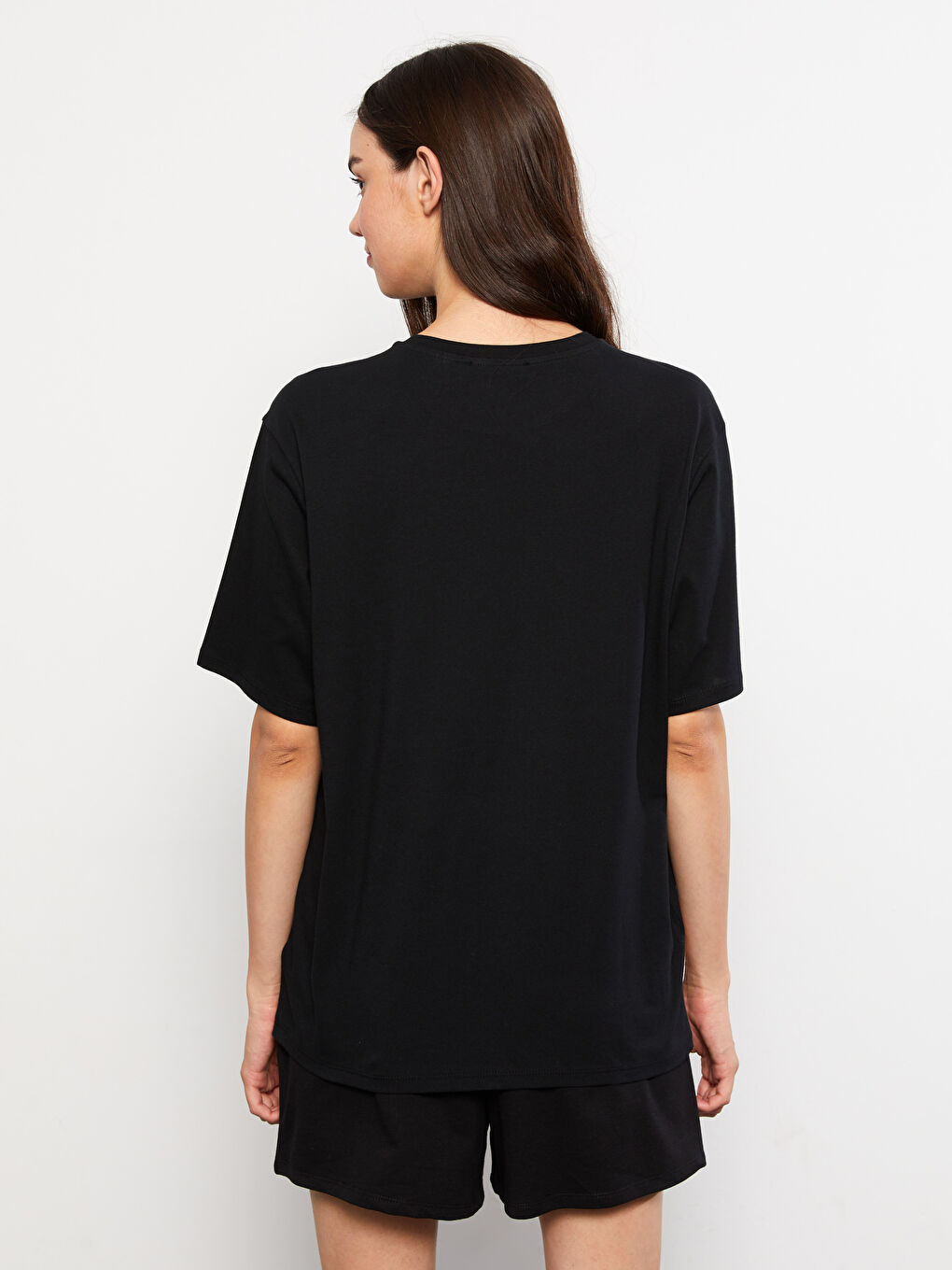 LCW Vision Crew Neck Daffy Duck Printed Women's T-Shirt -S2L021Z8-RQN