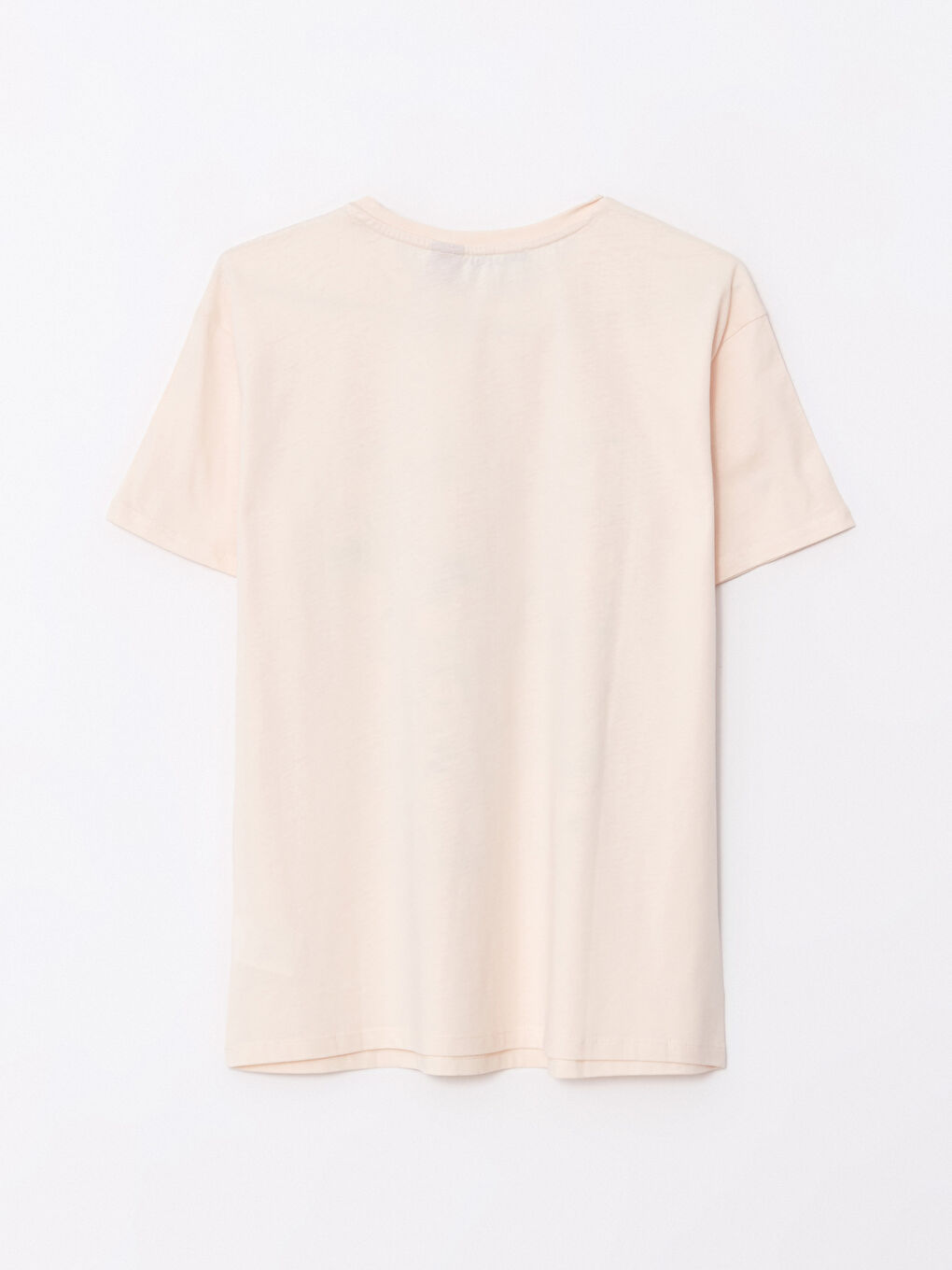 Crew Neck Peanuts Printed Short Sleeve Cotton Women's T-Shirt-7