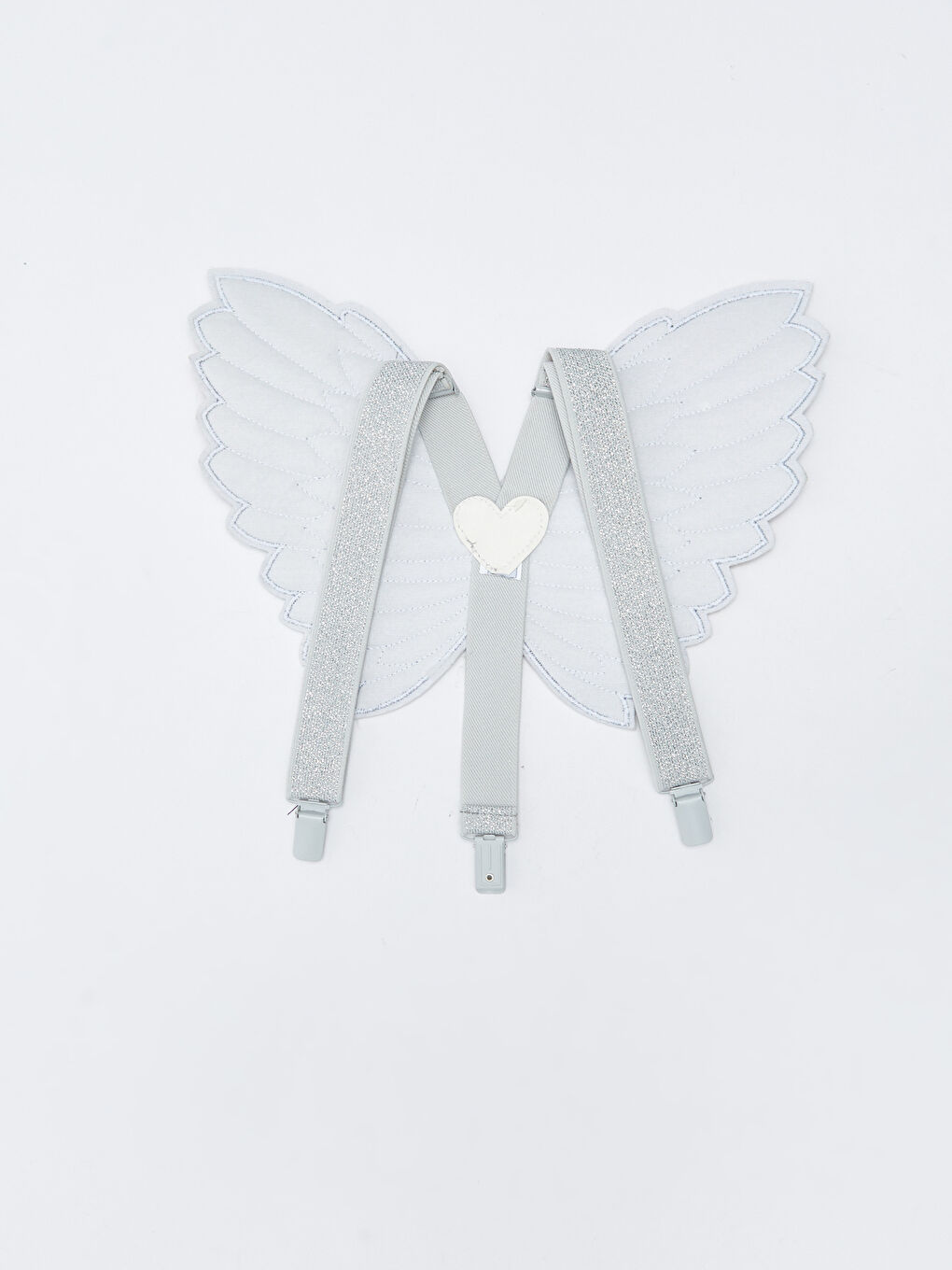 Karışık 3D Kanat Aplikeli Kız Çocuk Pantolon Askısı-1
