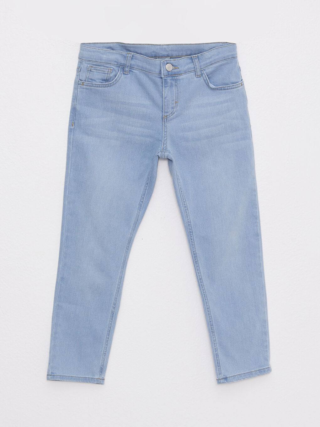 İndigo Geniş Beden Erkek Çocuk Jean Pantolon-2