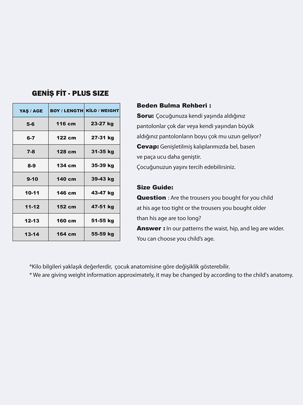 İndigo Geniş Beden Erkek Çocuk Jean Pantolon-4