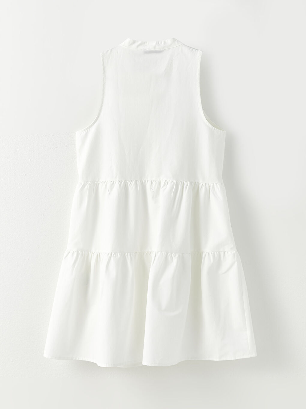 Halter Neck Straight Sleeveless Poplin Women's Dress -S2L217Z8-FEX