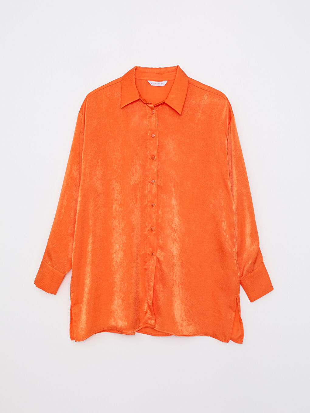 LCWAIKIKI Classic Buttoned Regular Long Sleeve Satin Women's Shirt -S2L306Z8-GMX