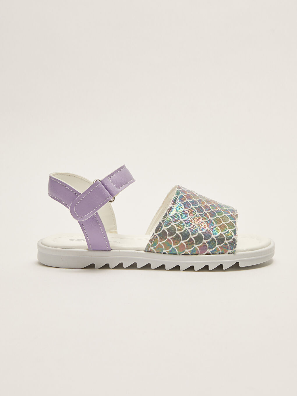 LCW STEPS Patterned Single Strap Girls' Sandals with Velcro -S2L314Z4-M0T