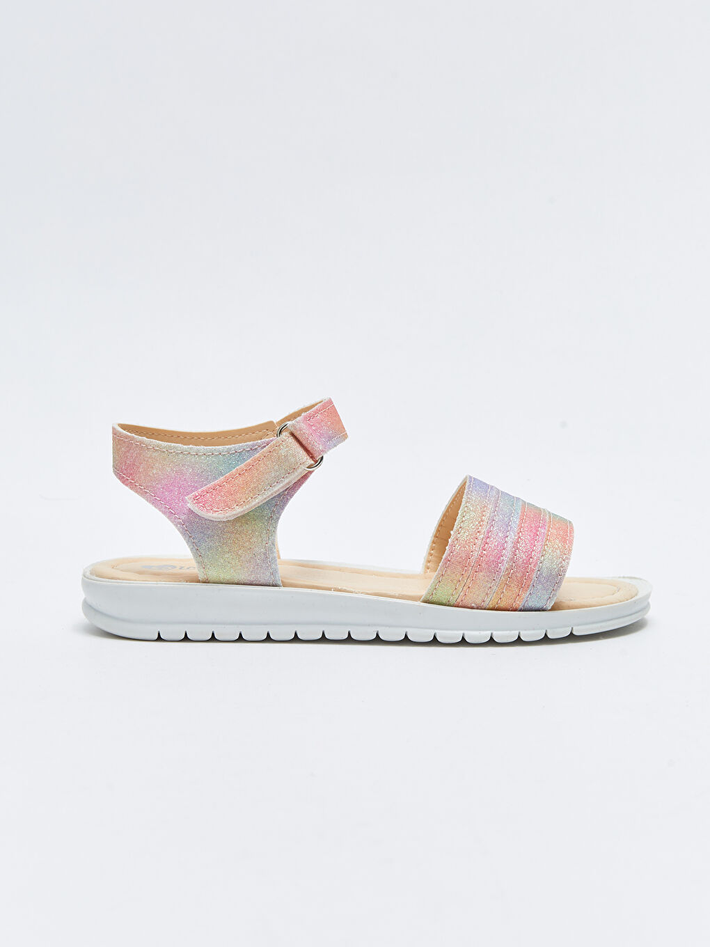 Sandales Filles à Bride Unique avec Fermeture Crochet et Boucle-1