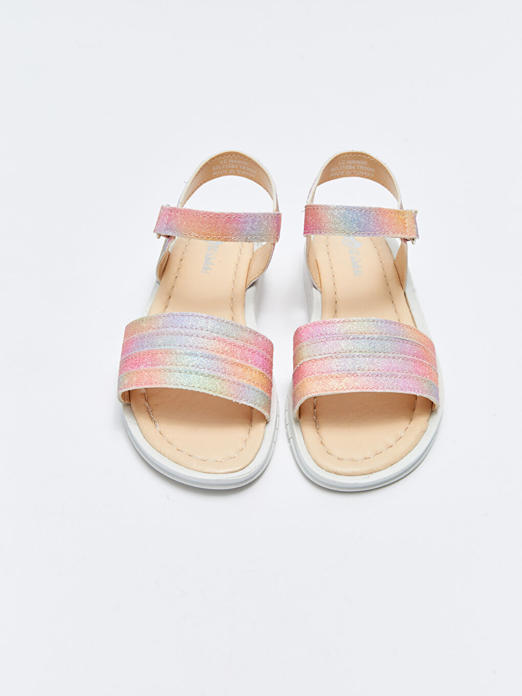 Sandales Filles à Bride Unique avec Fermeture Crochet et Boucle-2