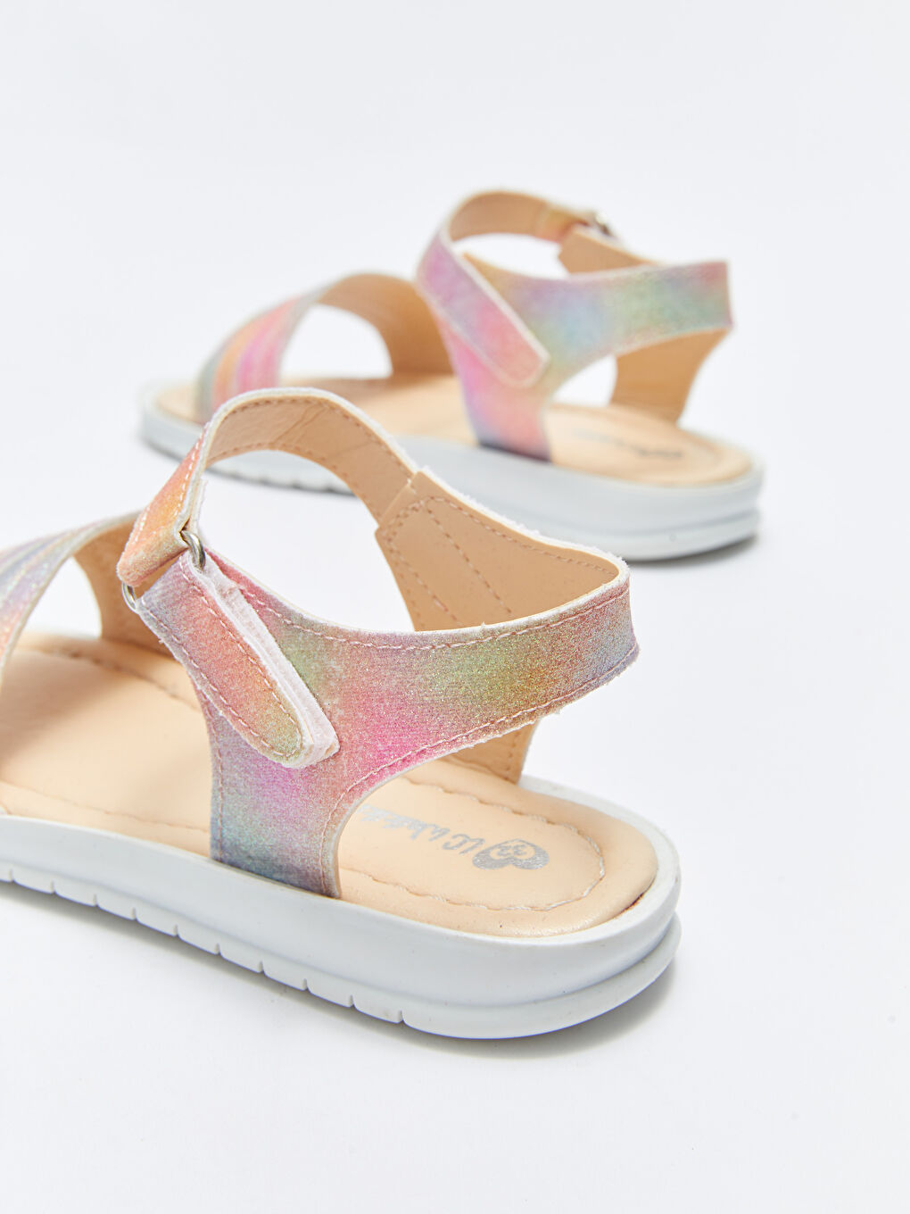 Sandales Filles à Bride Unique avec Fermeture Crochet et Boucle-5