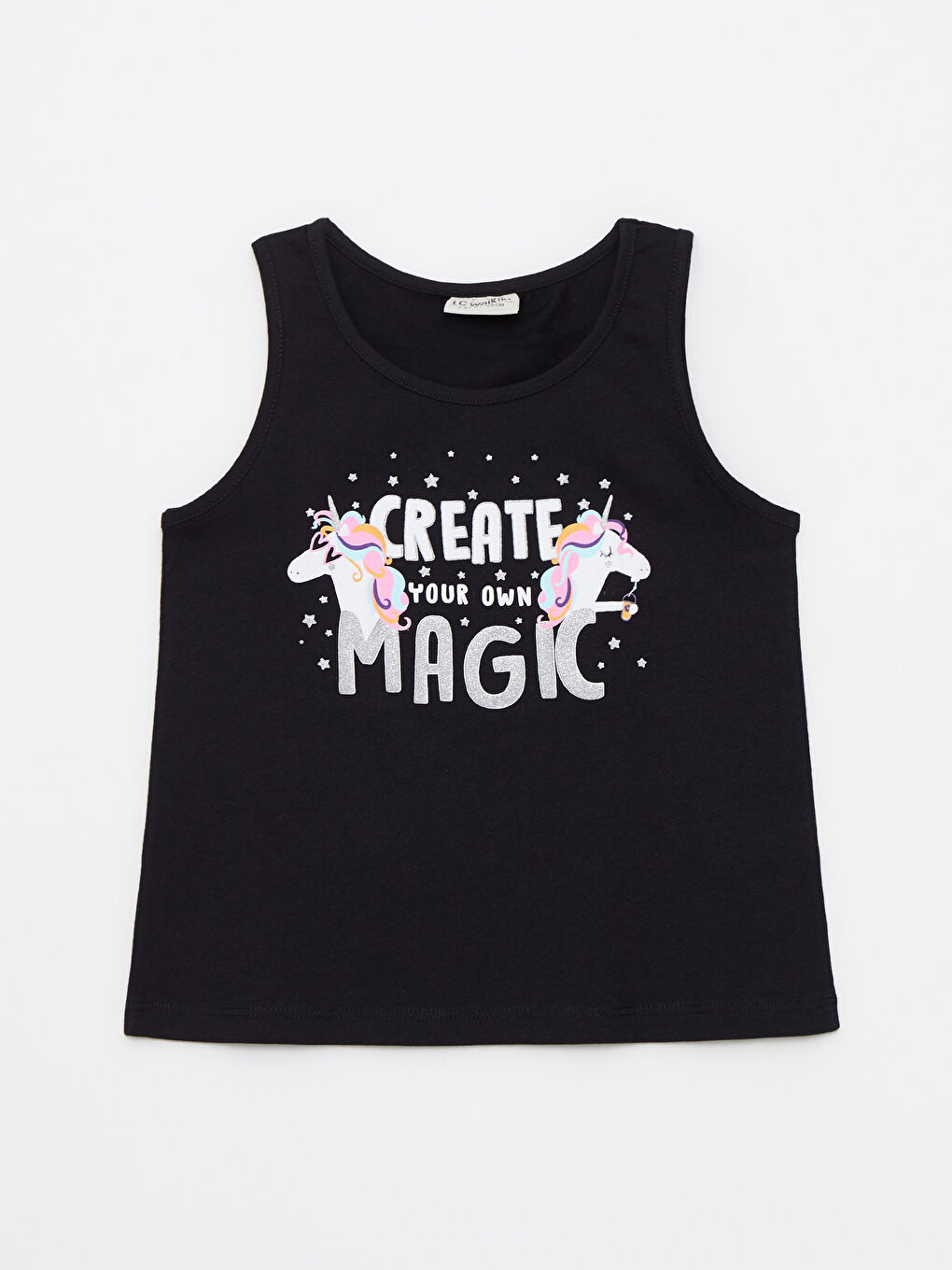 Djevojka CRNA Majica bez rukava