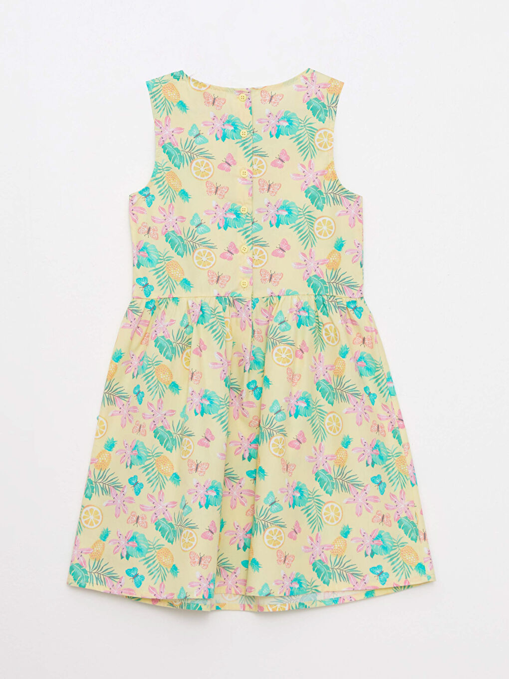 Девочки Жёлтый Платье-1