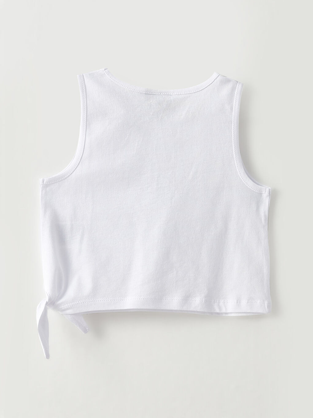 Crew Neck Printed Cotton Girl Athlete-1