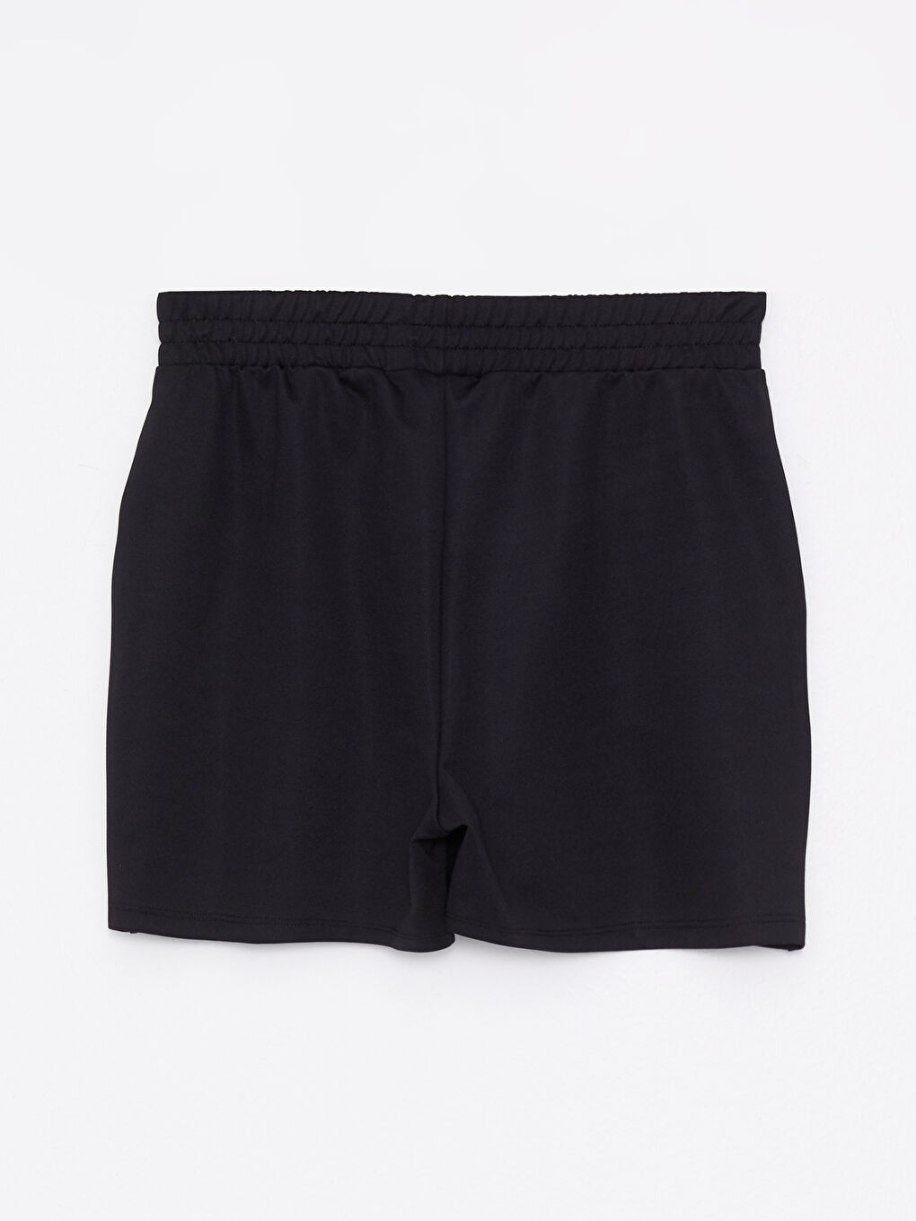 LCW OUTDOOR Siyah Beli Lastikli Düz Cep Detaylı Kadın Outdoor Şort - 6