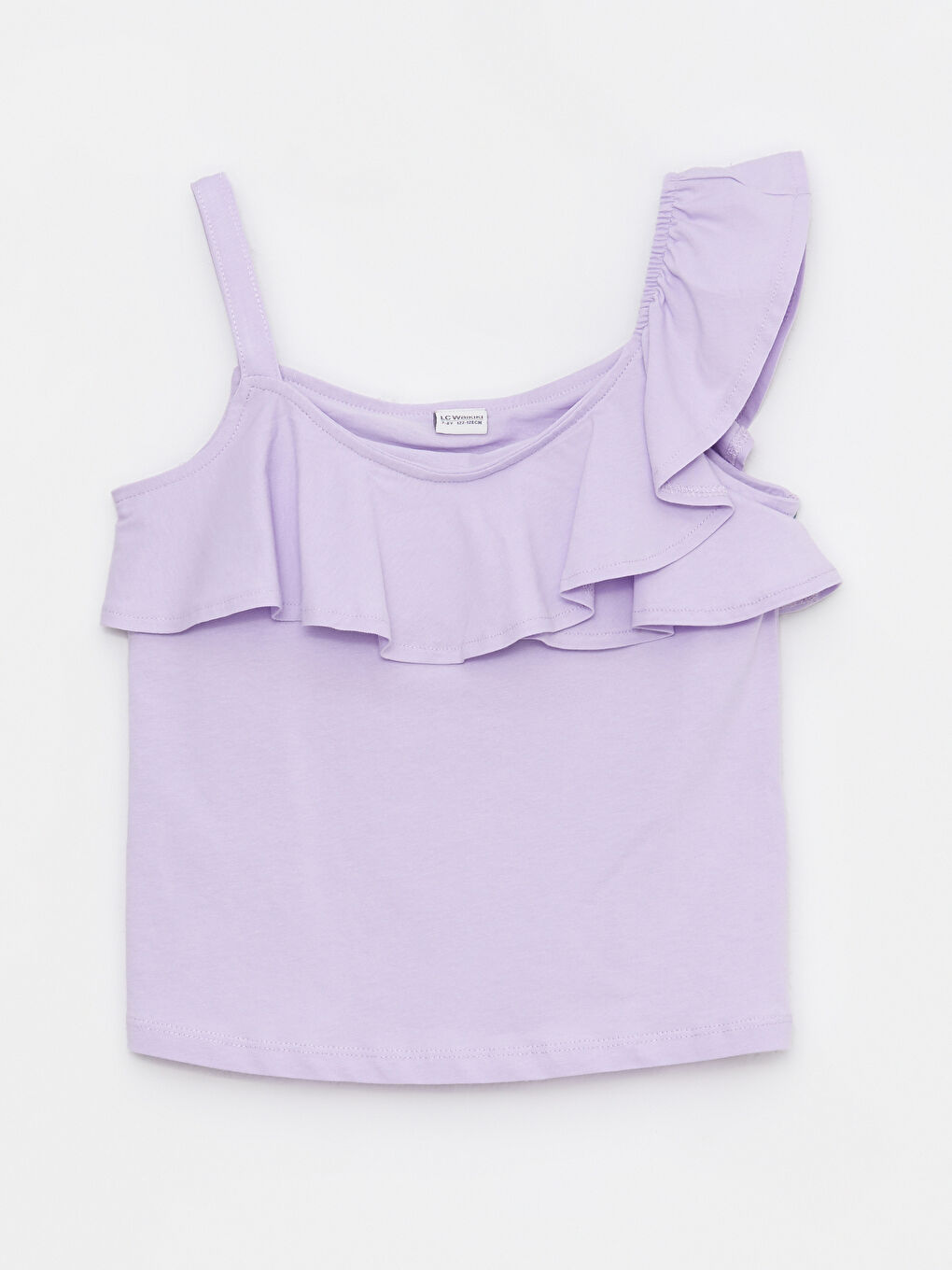 U Neck Basic Frill Detailed Girl Child Athlete -S2L500Z4-G0W