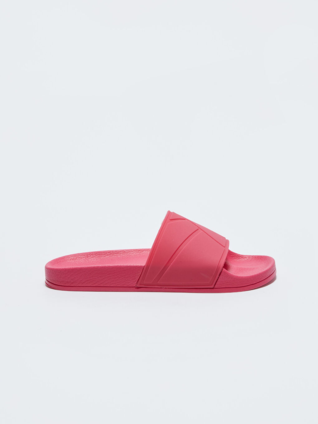 Fuşya Tek Bantlı Kadın Terlik-1