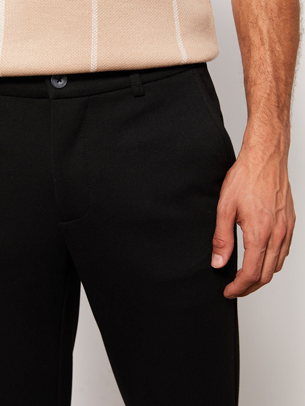 Uske Pletene Muške Pantalone-1