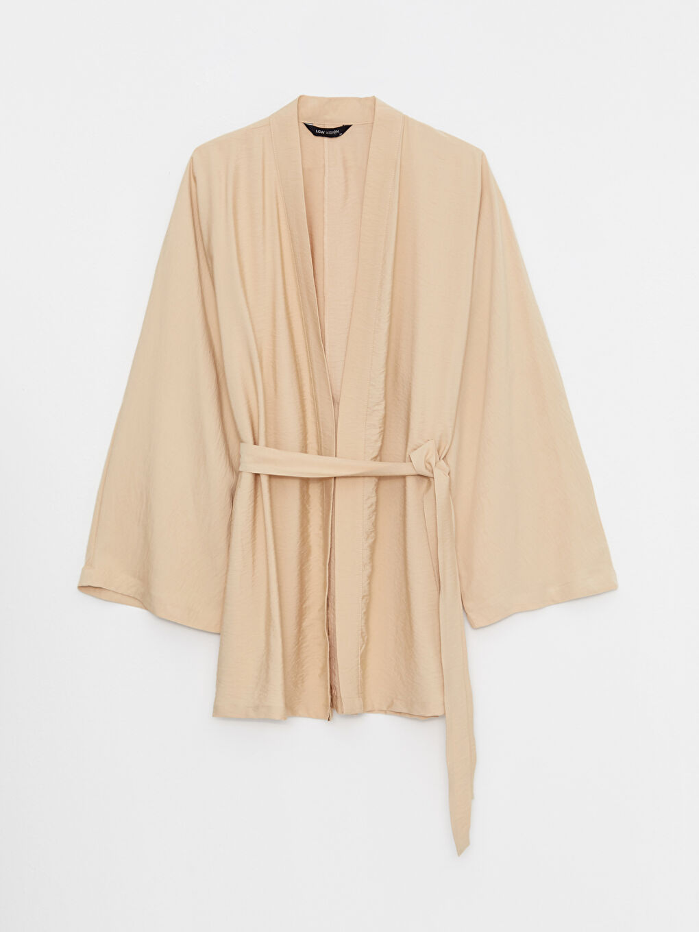 LCW Vision Bej Şal Yaka Kadın Kimono - 5