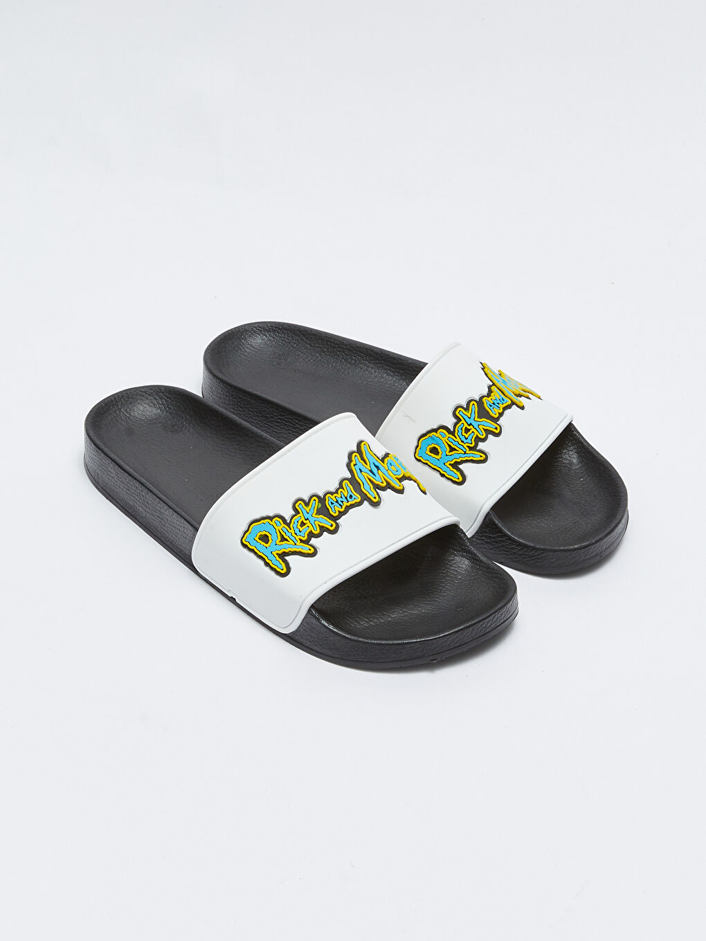LCW STEPS Rick and Morty licencirane papuče sa jednom trakom za muškarce -S2L633Z8-RVK