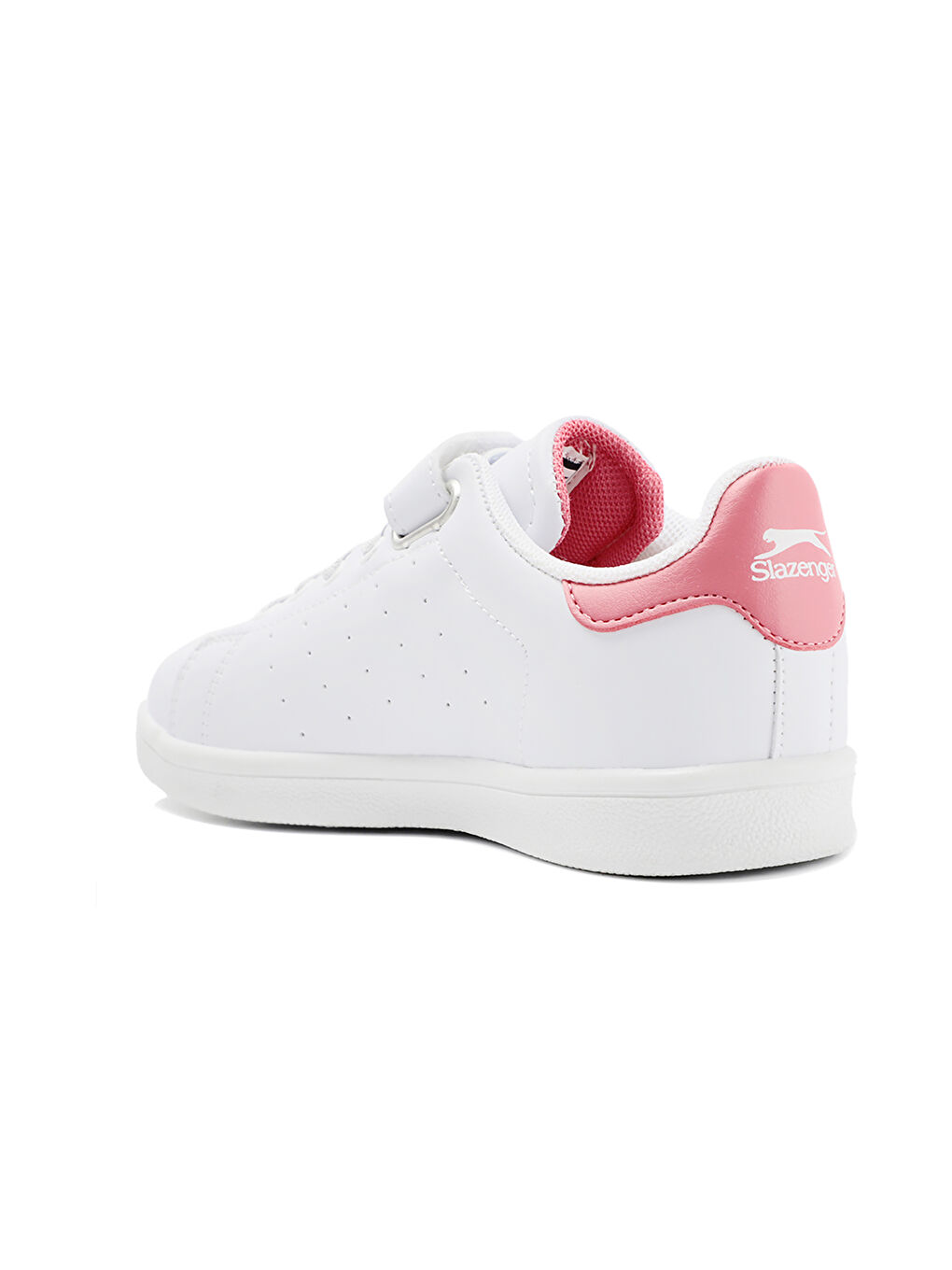 Beyaz Bağcık ve Cırt Cırtlı Kız Çocuk Spor Ayakkabı-2