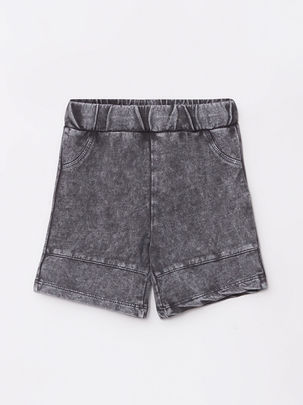 LCW baby Elasticated Waist Basic Baby Boys' Denim Shorts -S2L730Z1-LQ9