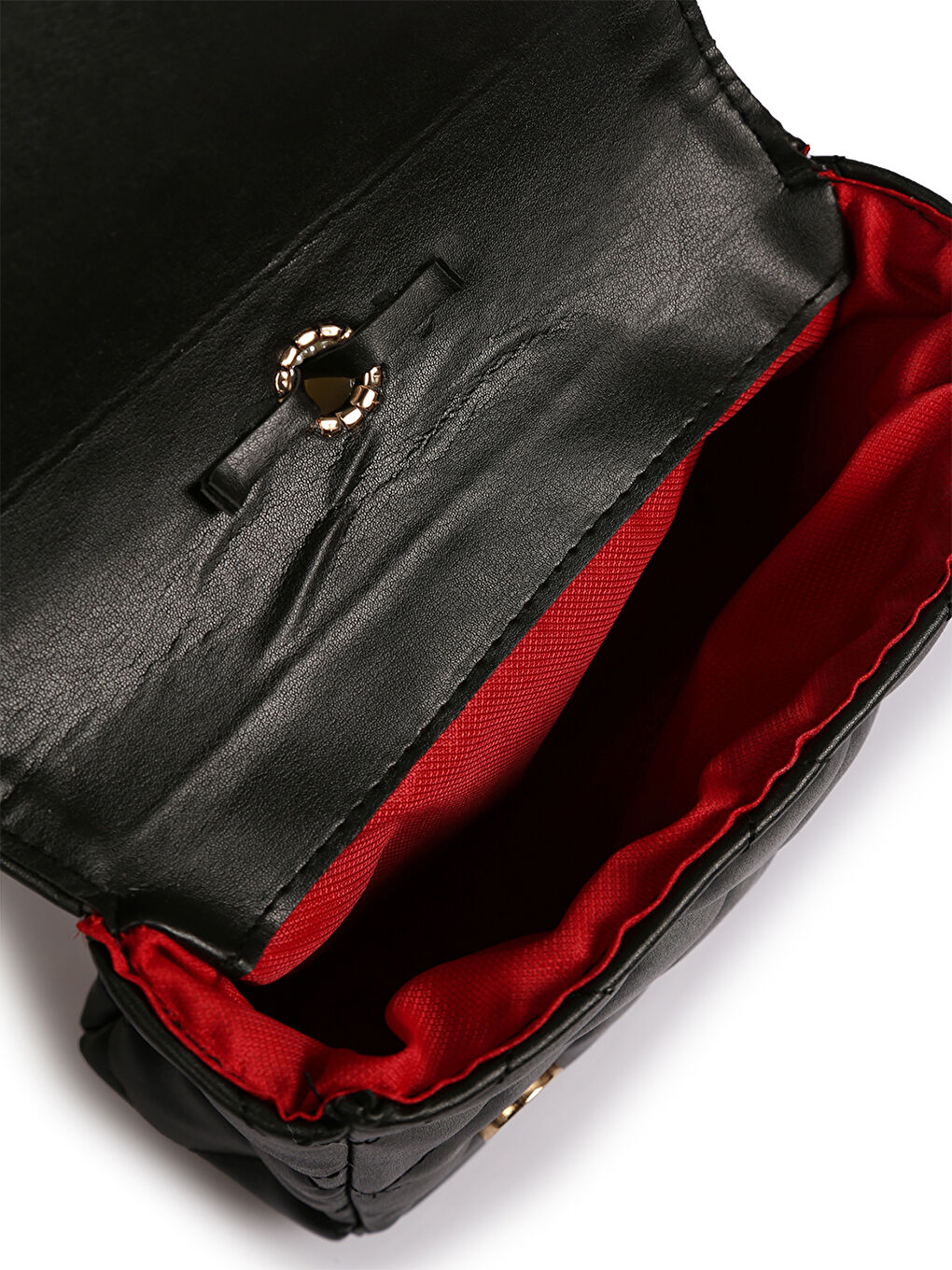 Siyah Desenli Kadın Omuz Çantası-2