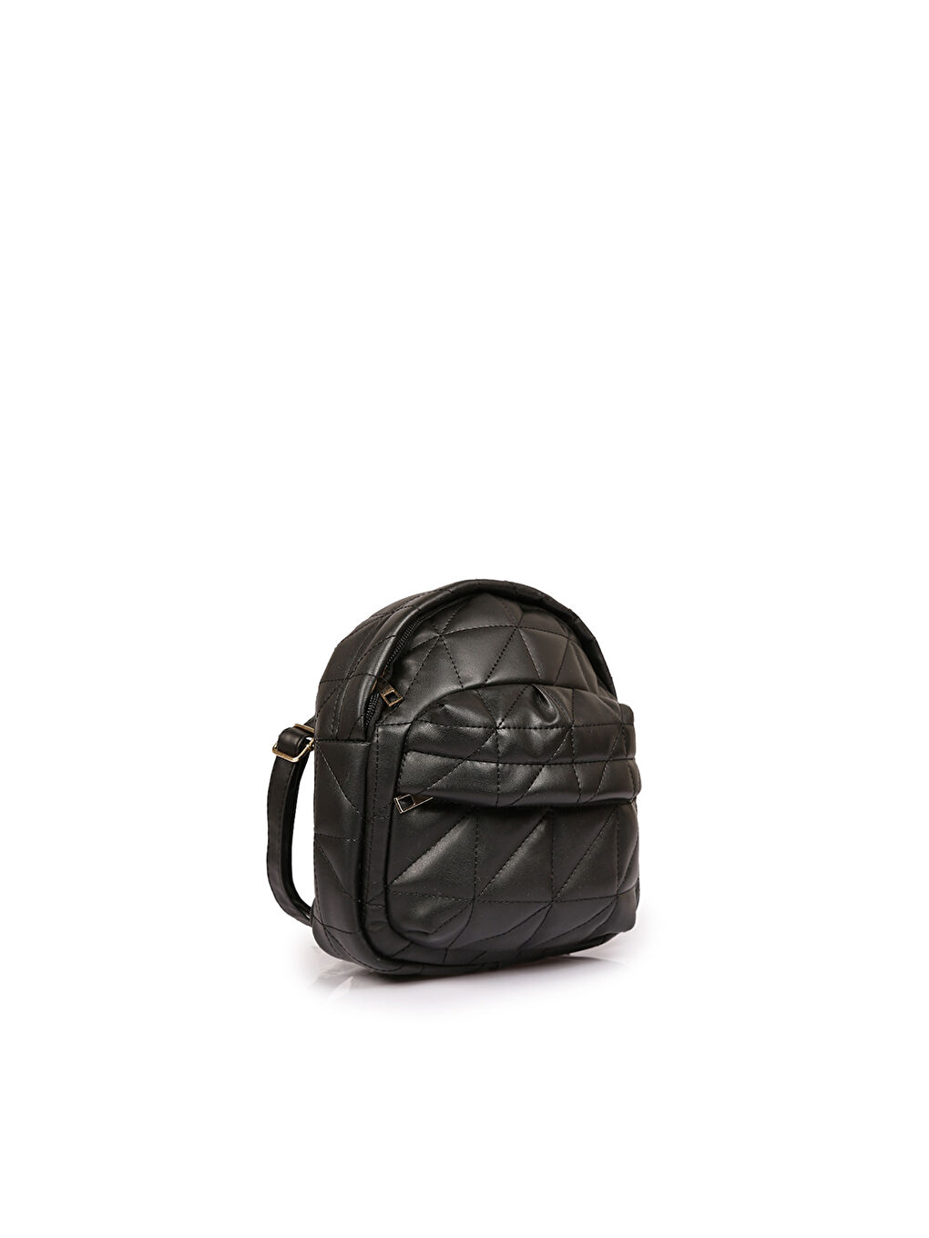 Siyah Desenli Tek Kol Askılı Kadın Omuz Çantası