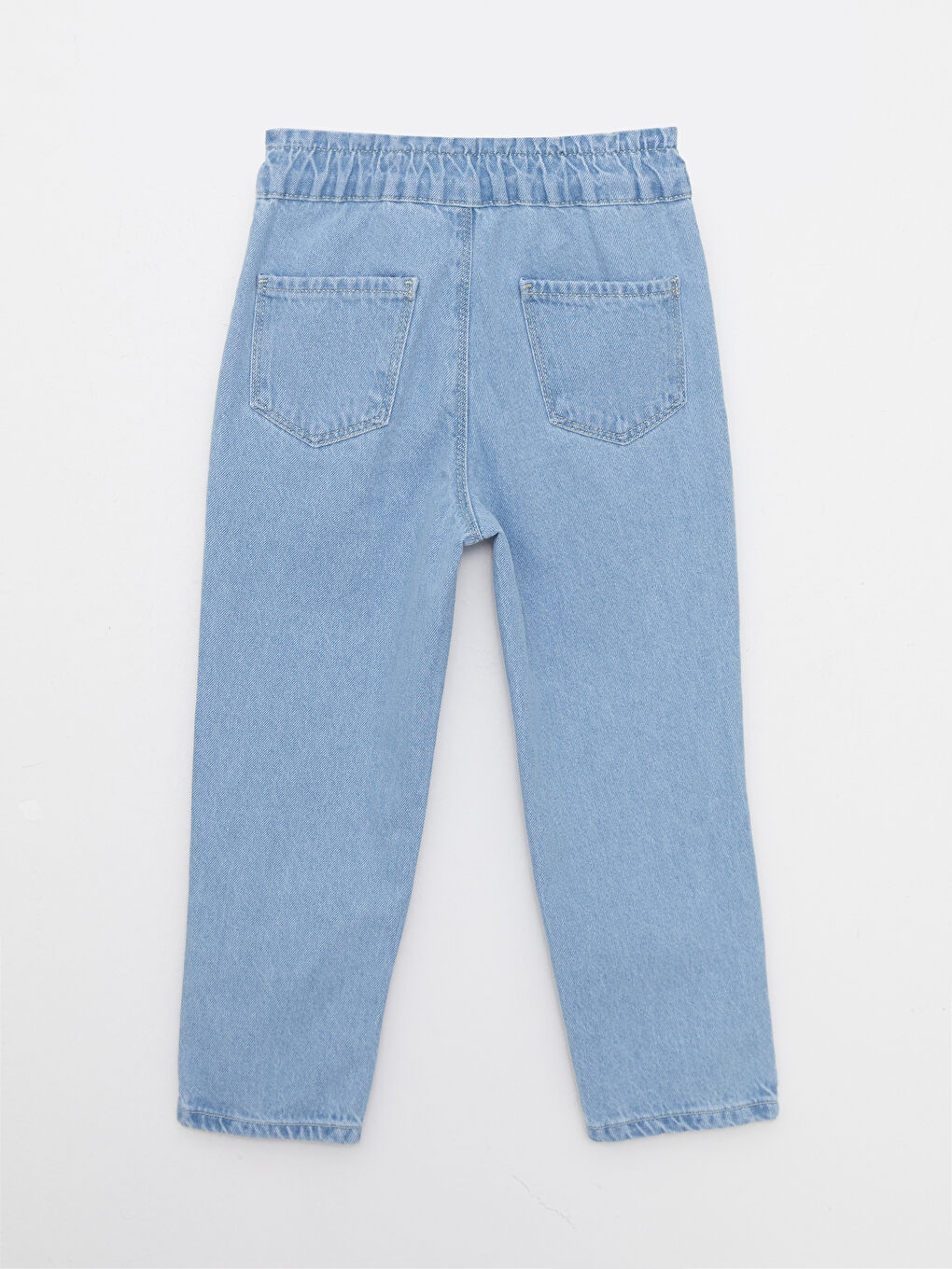 Pantaloni Capri din Denim cu Minnie Mouse și Daisy Duck, cu Talie Elastică, pentru Fete-1