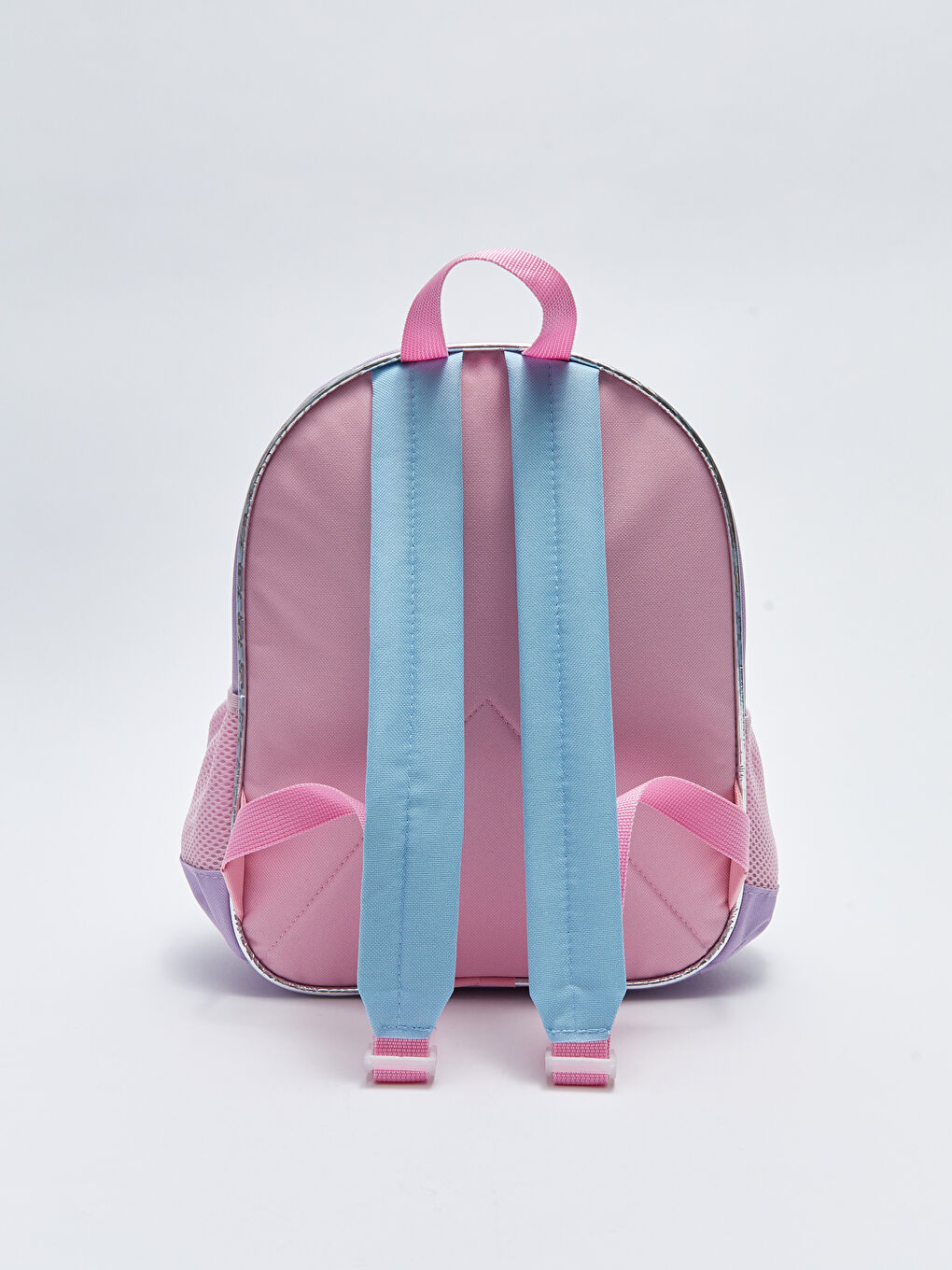 Pembe Deri Görünümlü Baskılı Kız Çocuk Sırt Çantası-2