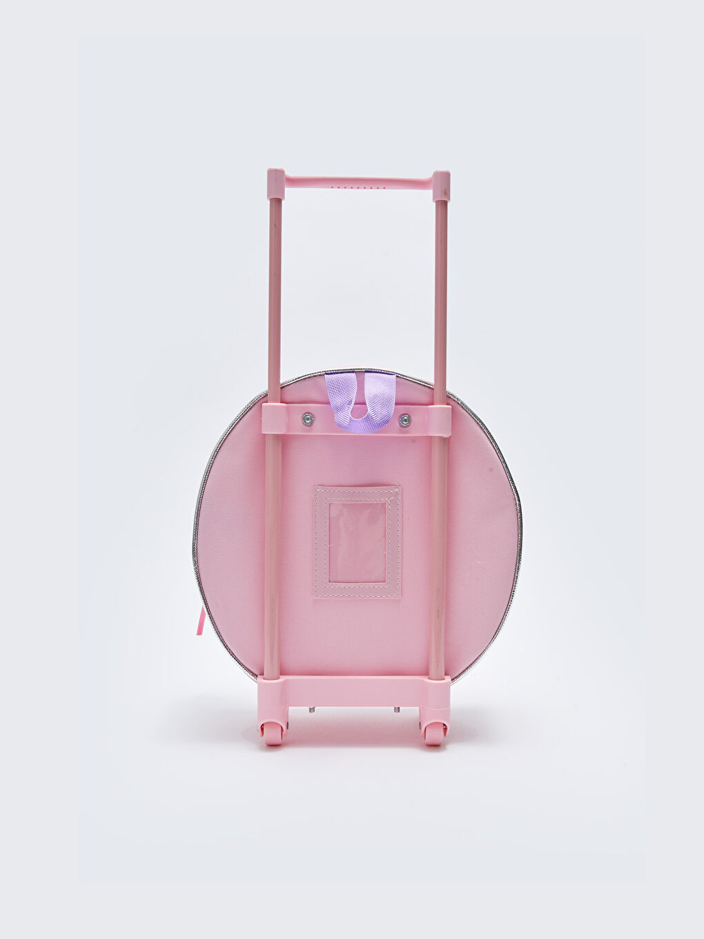 Pembe Baskılı Tekerlekli Kız Çocuk Çekçekli Çanta-2