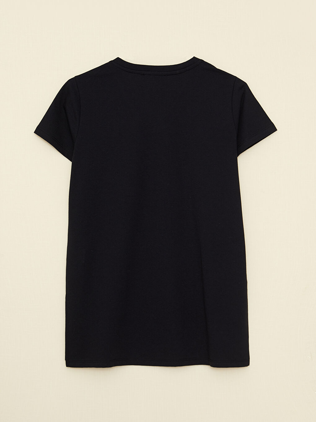 V-Neck Printed Short Sleeve Women's T-Shirt-5