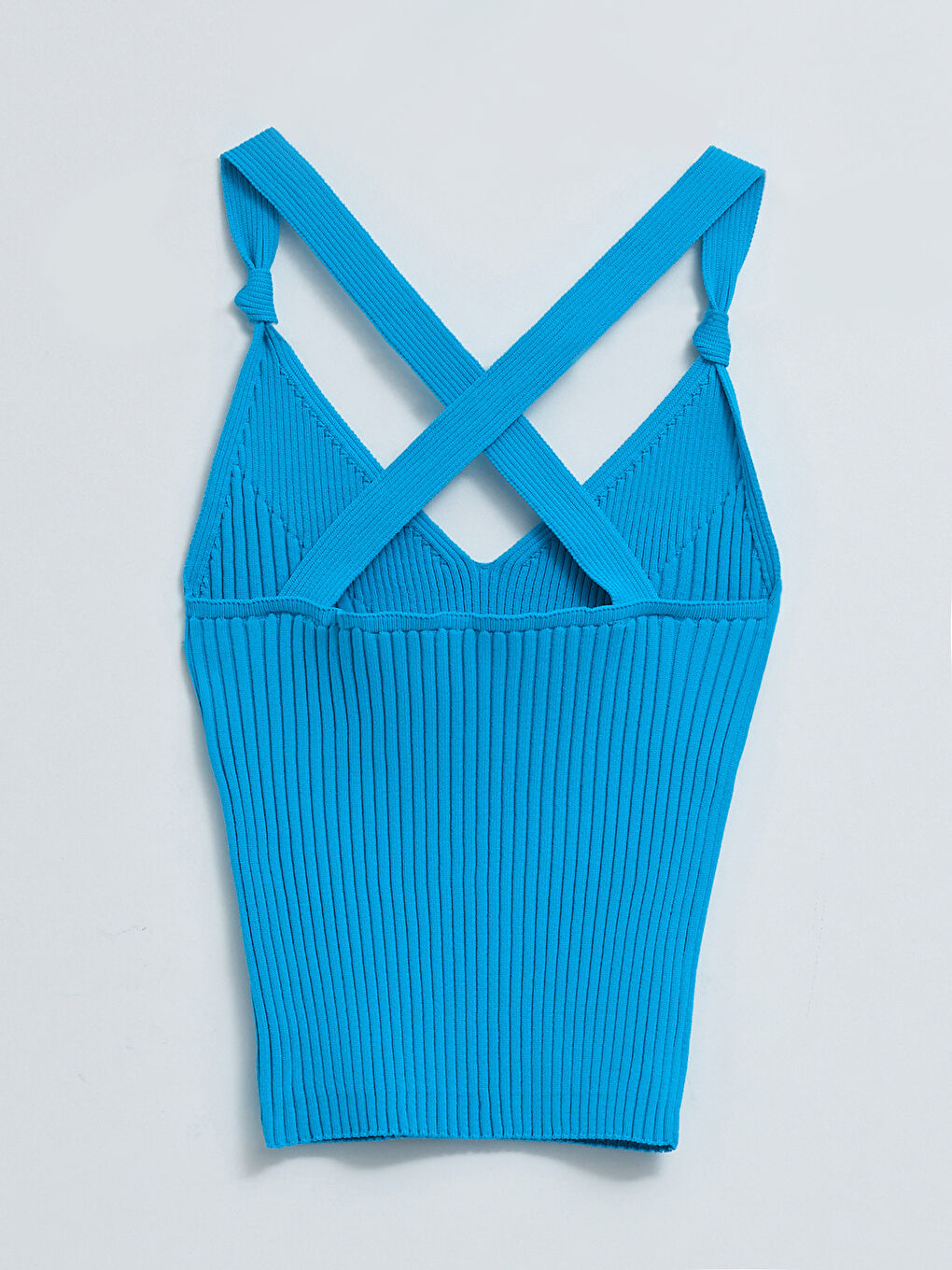 Turkuaz ASKILI KADIN TRİKO TOP-5