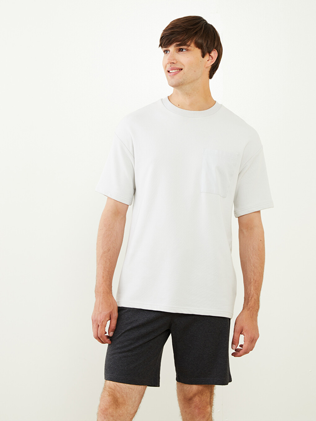 Slim Fit Men's Pyjama Bottoms Shorts