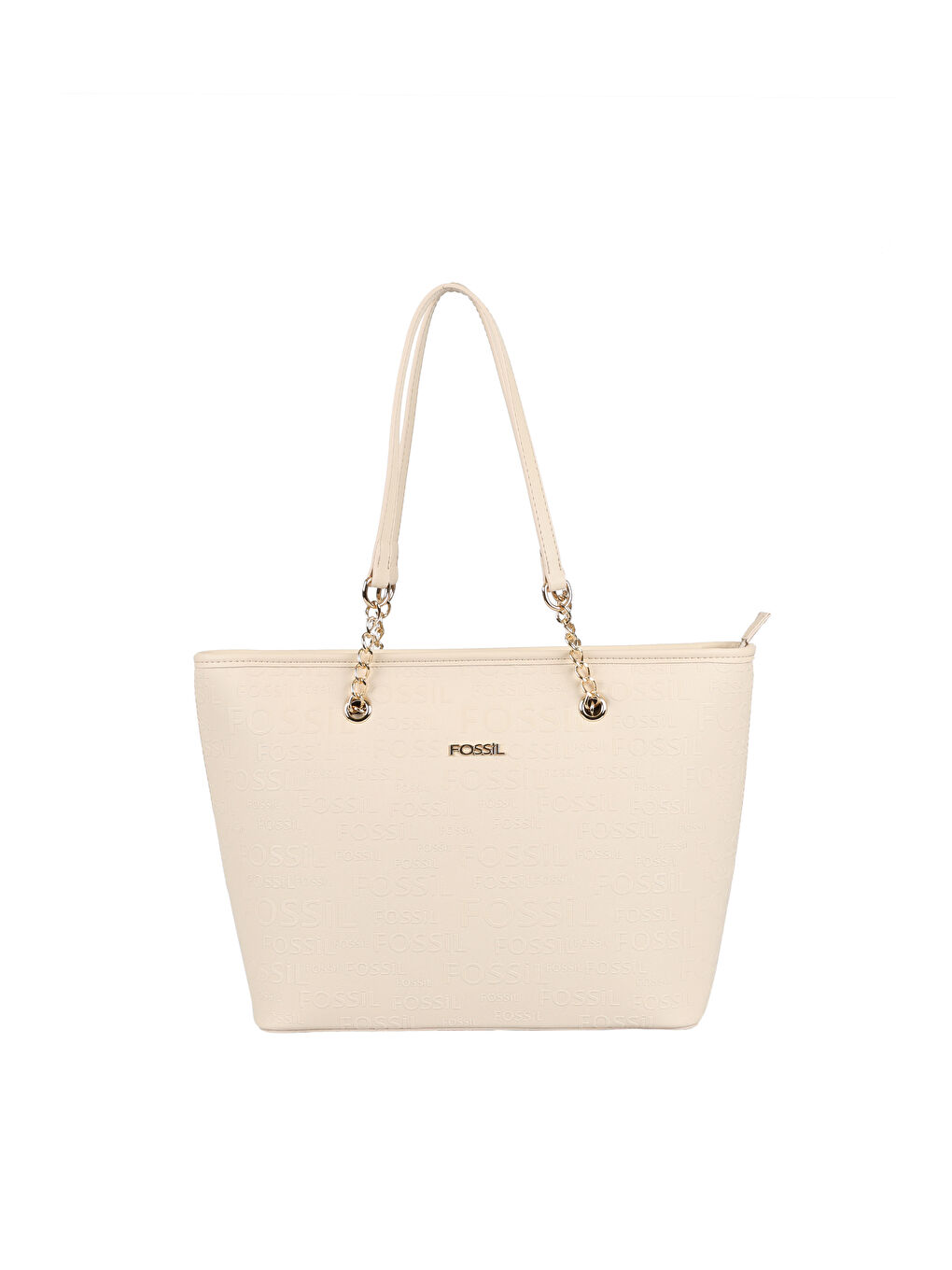 Bej Baskılı Kadın Tote Çanta