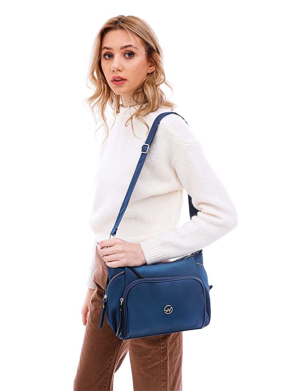 Adjustable Strap Women's Shoulder Bag-1