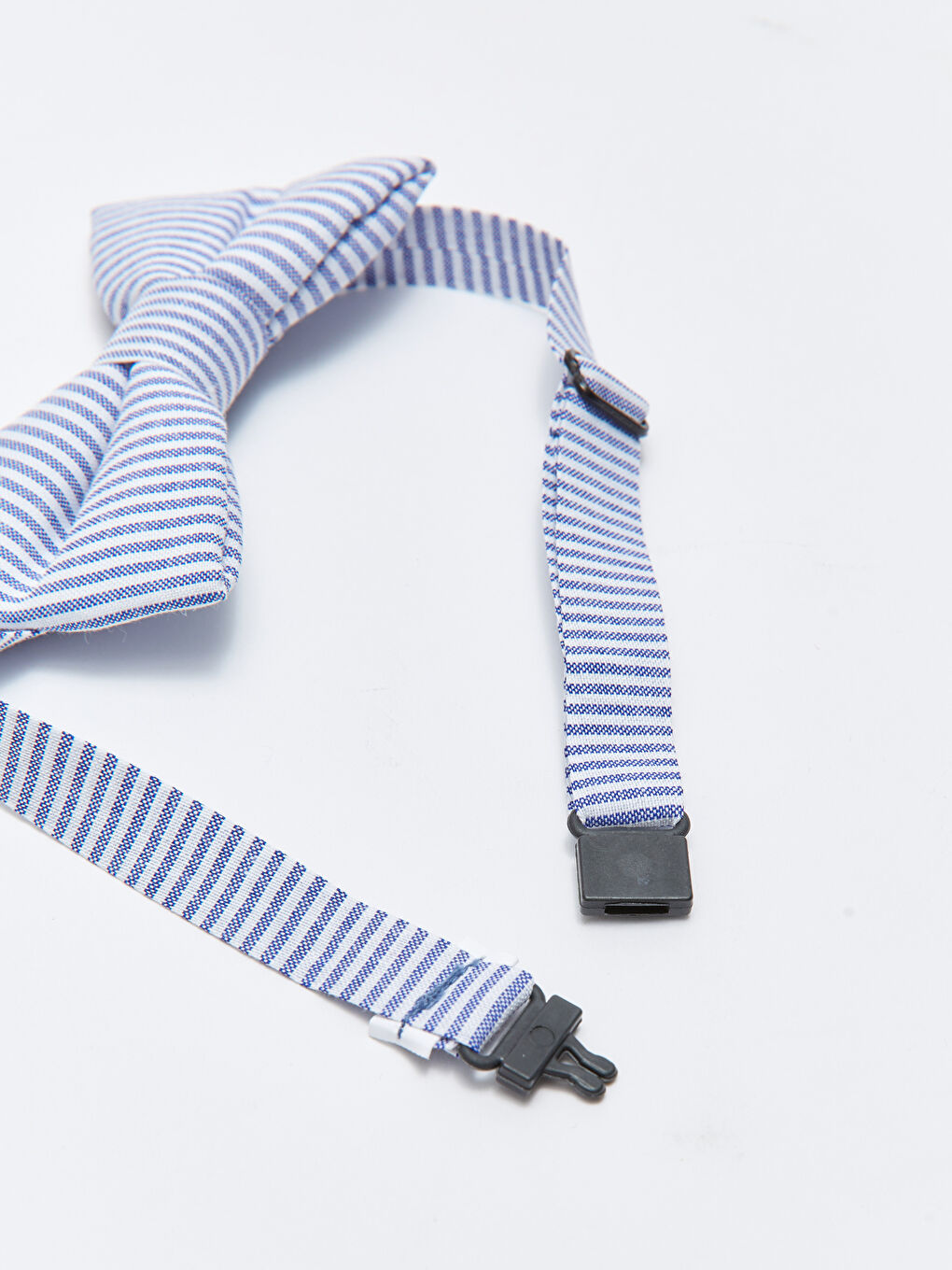 ربطة عنق للأولاد مُخَطَّطة مع حمالات-2