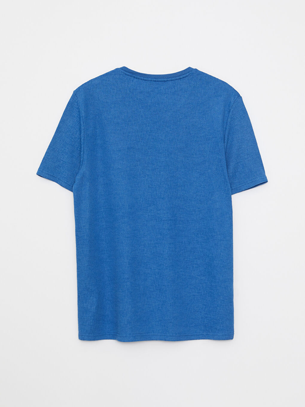 Mavi Bisiklet Yaka Kısa Kollu Erkek Tişört-6