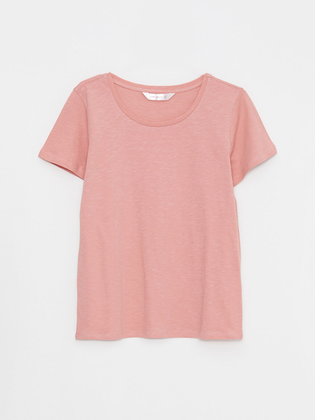 Crew Neck Straight Short Sleeve Cotton Women's Pajamas Set-6