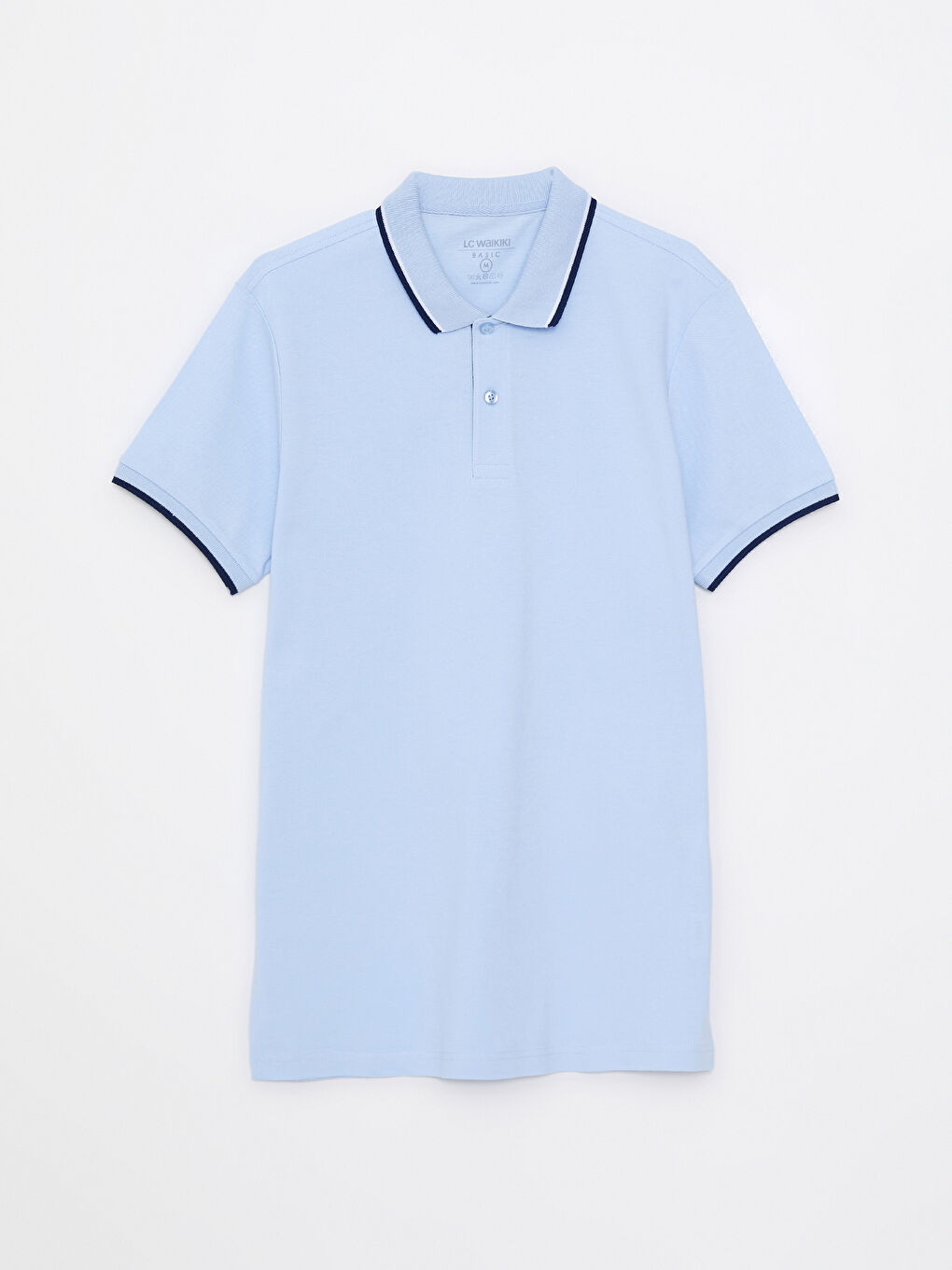 Tricou Polo Guler Mânecă Scurtă Pique pentru Bărbați-5