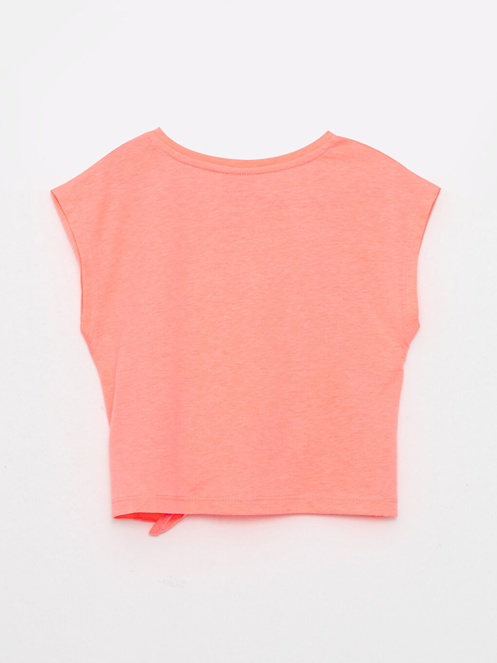 Crew Neck Printed Girls' Tank Top-1