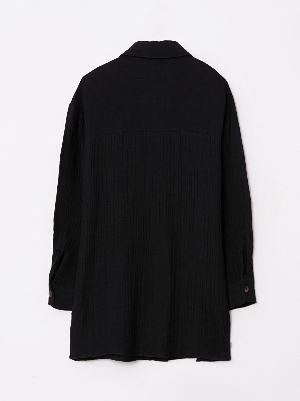 Plain Muslin Women's Shirt Tunic-6