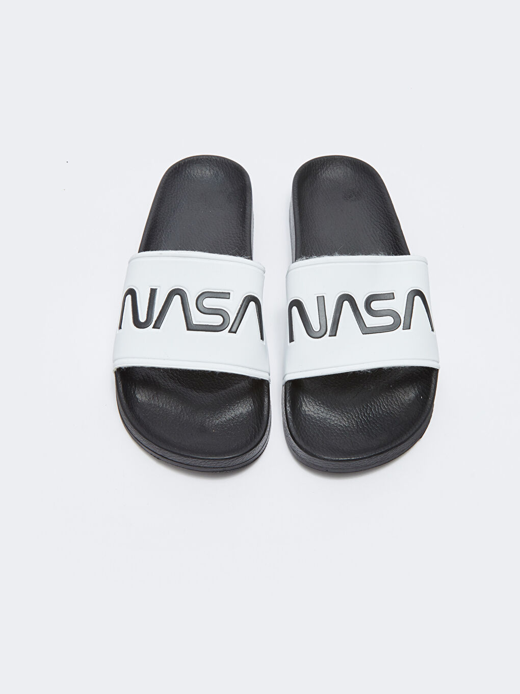 Nasa Licensed Printed Single Band Men's Slippers-2