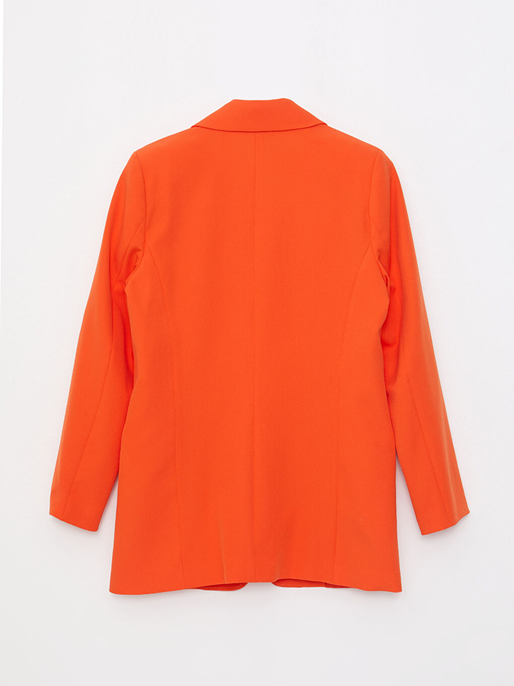 Buttoned Regular Long Sleeve Women's Blazer Jacket-6