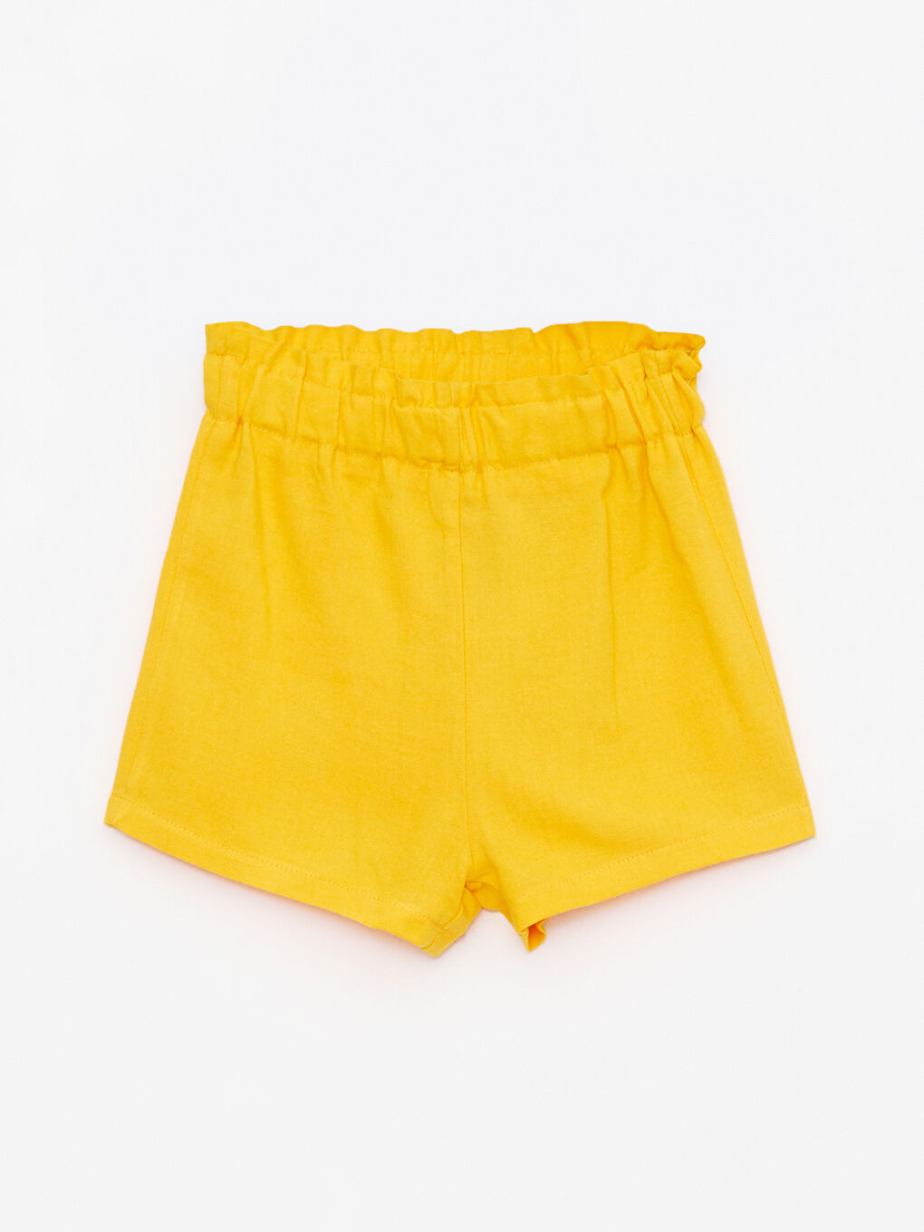 Kare Yaka Kısa Kollu Kız Bebek Bluz ve Şort 2'li Takım-2