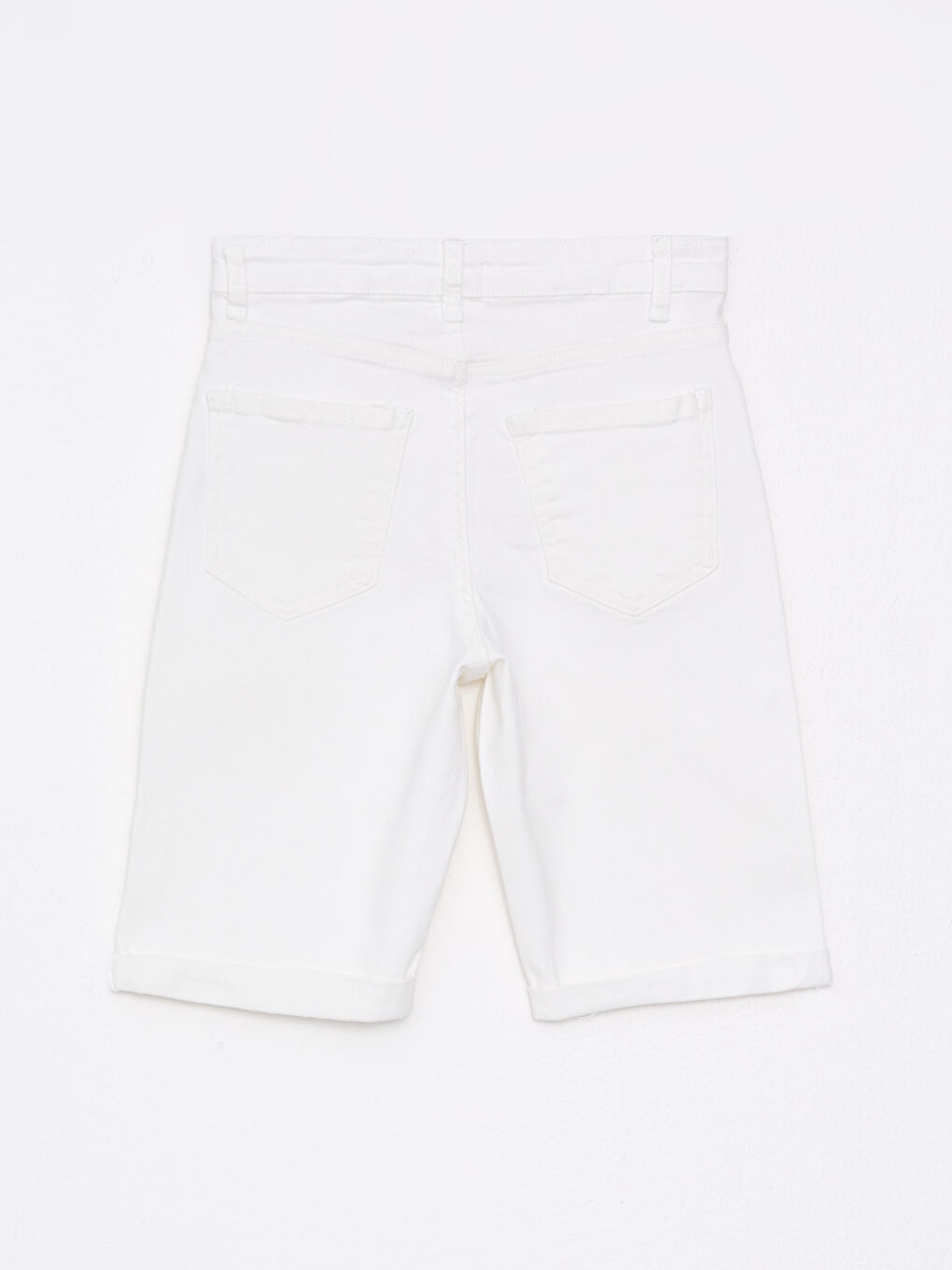 Slim Fit Straight Pocket Detailed Women's Rodeo Jean Shorts -S2LG45Z8-844