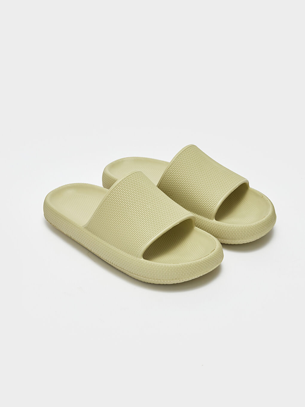 Yeşil Tek Bantlı Erkek Terlik