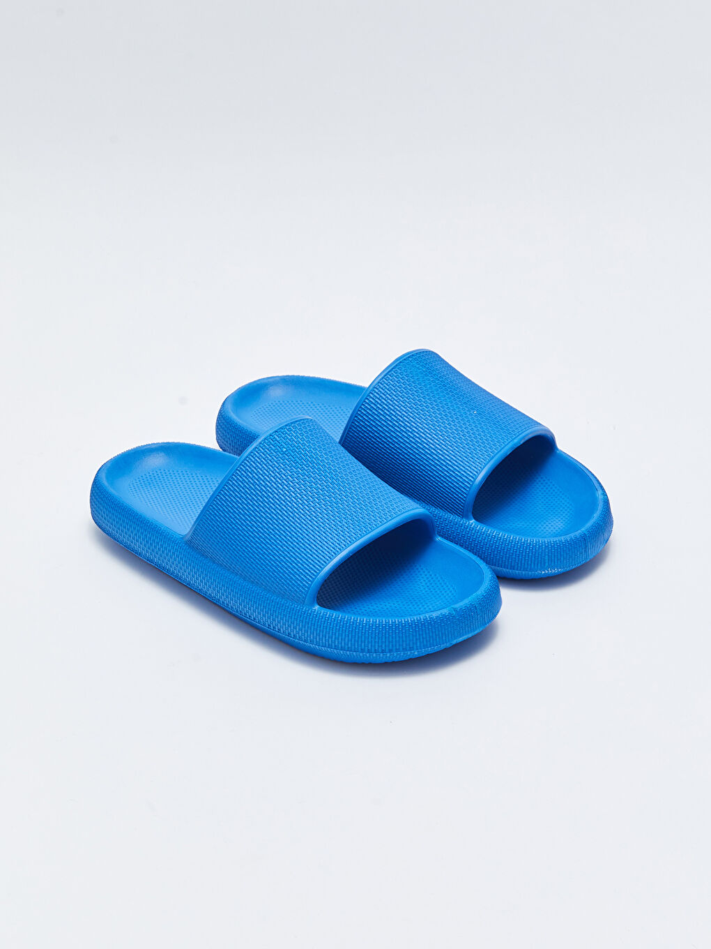 Mavi Tek Bantlı Erkek Terlik