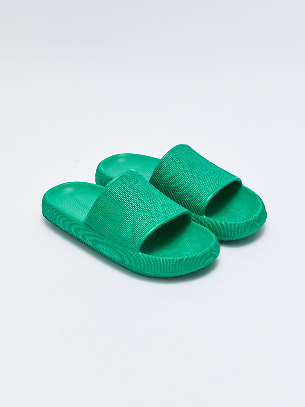 Yeşil Tek Bantlı Erkek Terlik