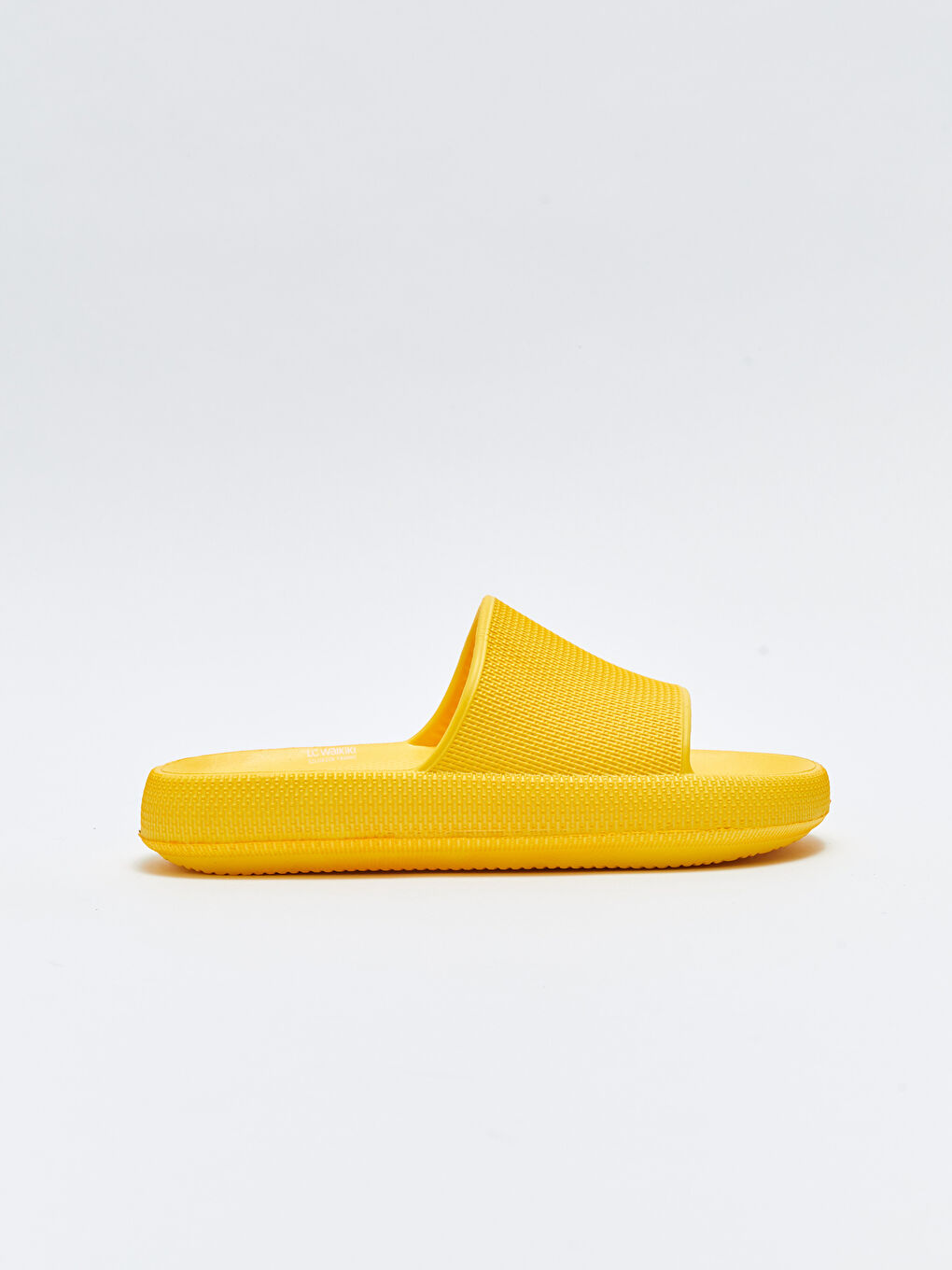 Sarı Tek Bantlı Erkek Terlik-1