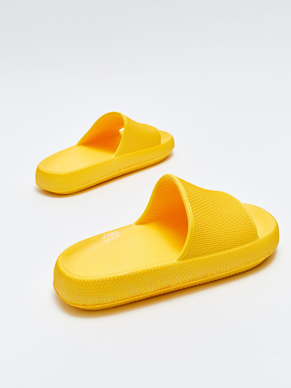 Sarı Tek Bantlı Erkek Terlik-4