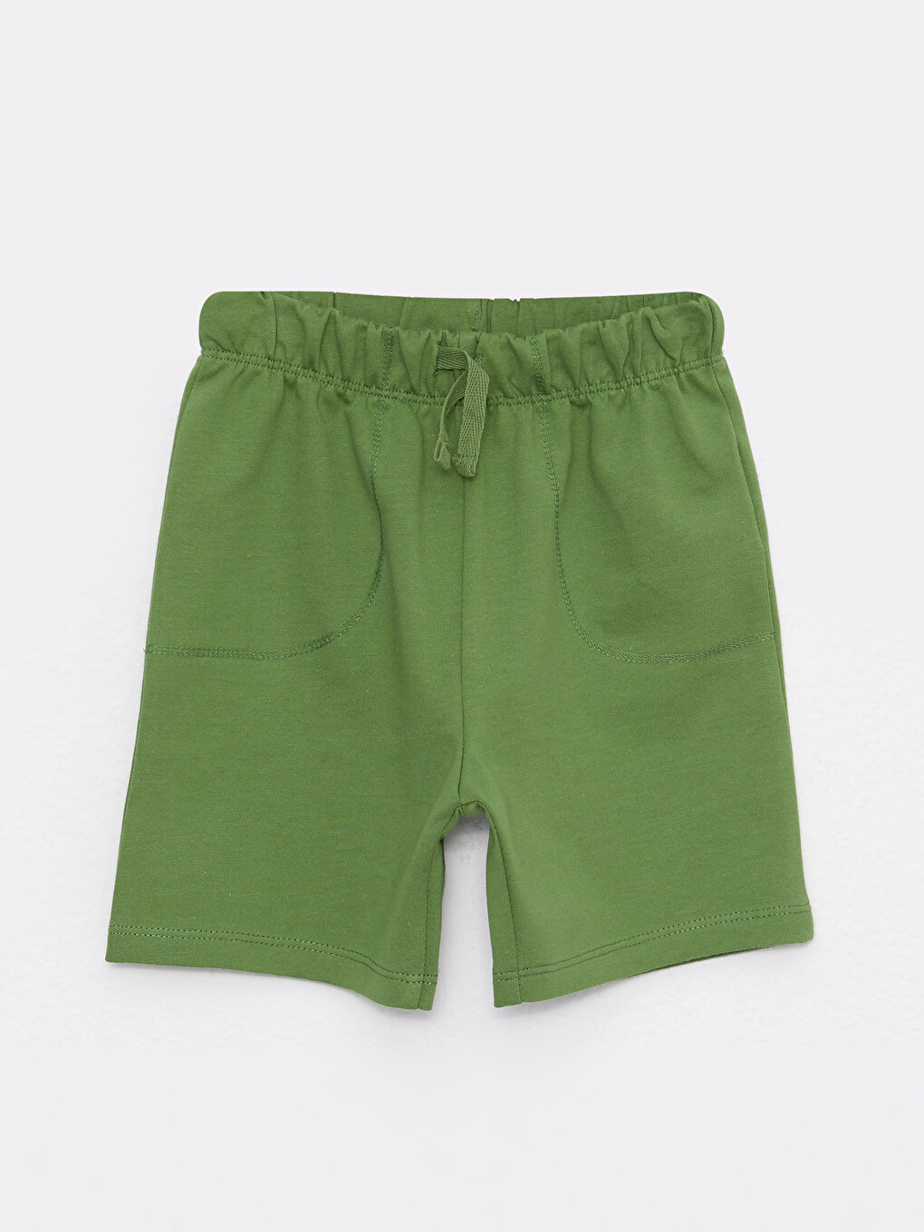 Crew Neck Short Sleeve Printed Baby Boys' T-Shirt and Shorts 2 Pack Set-3